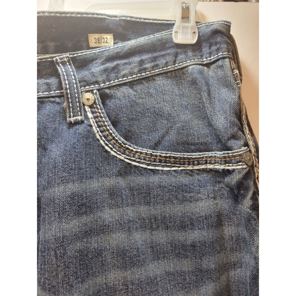 Ariat Men's M4 Coltrane Durango Low Rise Fashion Boot Cut Jean 38/32 medium wash - Picture 6 of 16